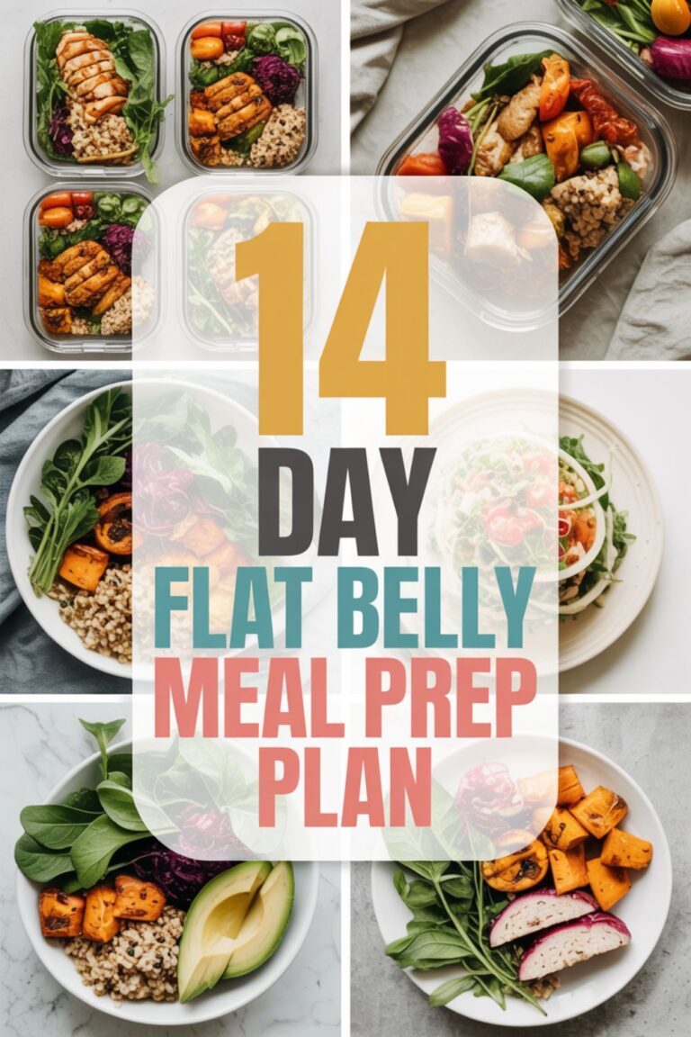 14-Day Flat Belly Meal Prep Plan 7 14-Day Flat Belly Meal Prep Plan