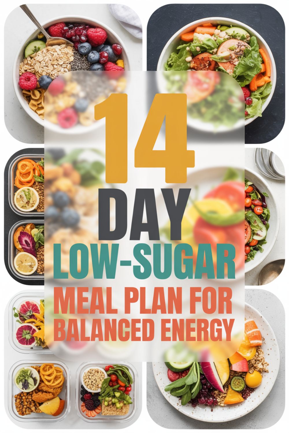 14-Day Low-Sugar Meal Plan for Balanced Energy 2