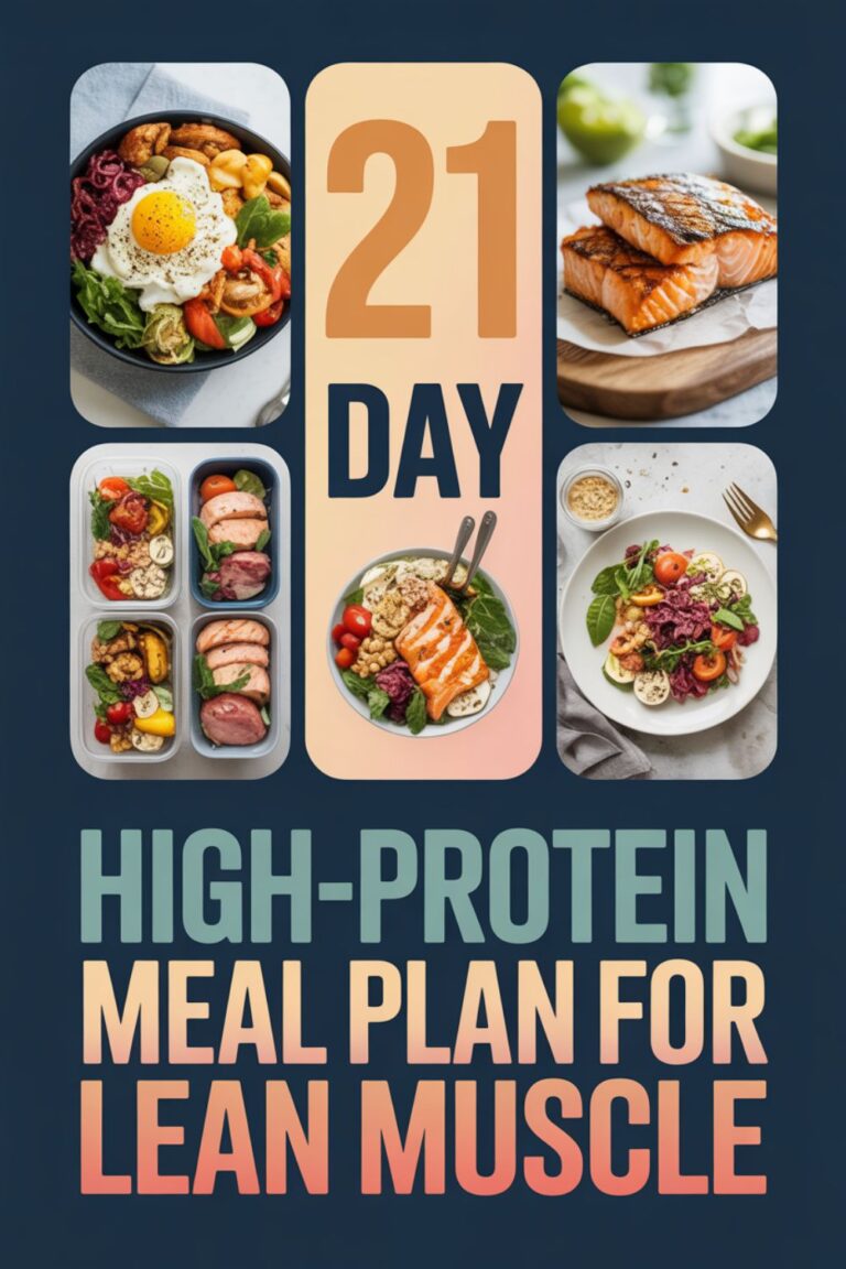 21-Day High-Protein Meal Plan for Lean Muscle 9 21-Day High-Protein Meal Plan for Lean Muscle