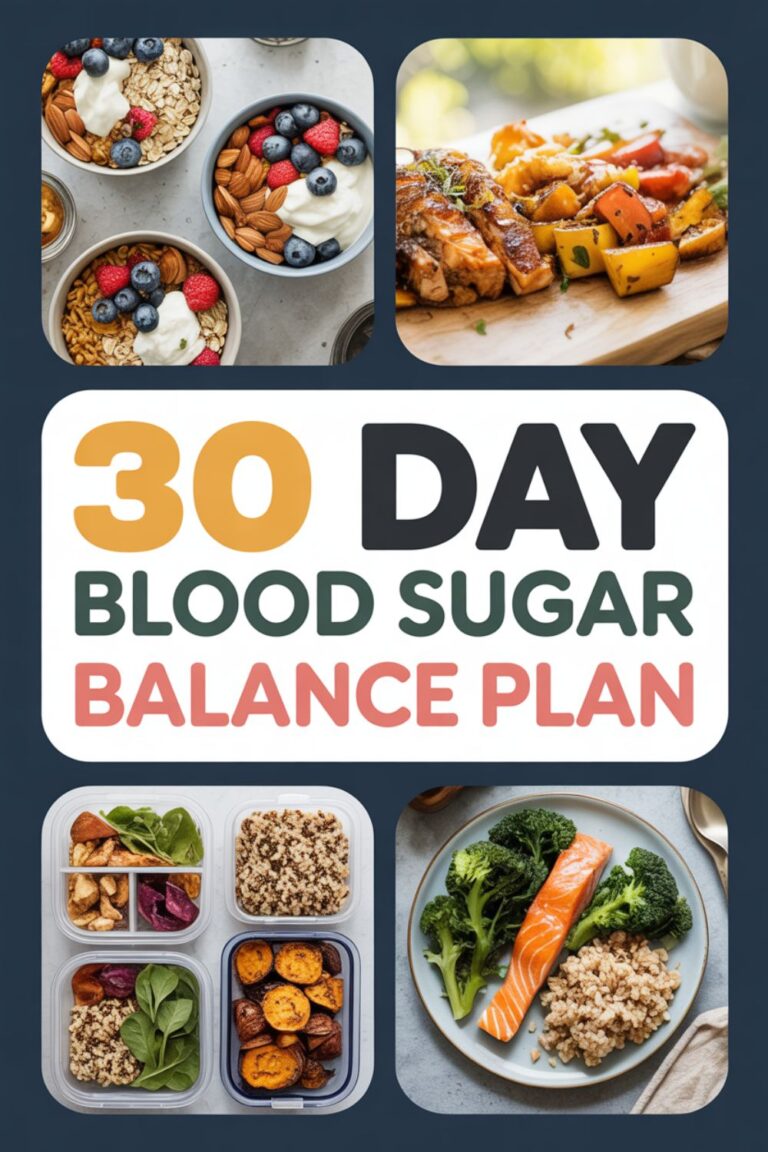 30-Day Blood Sugar Balance Plan