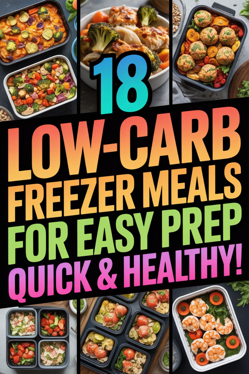 18 Low Carb Freezer Meals for Easy Prep