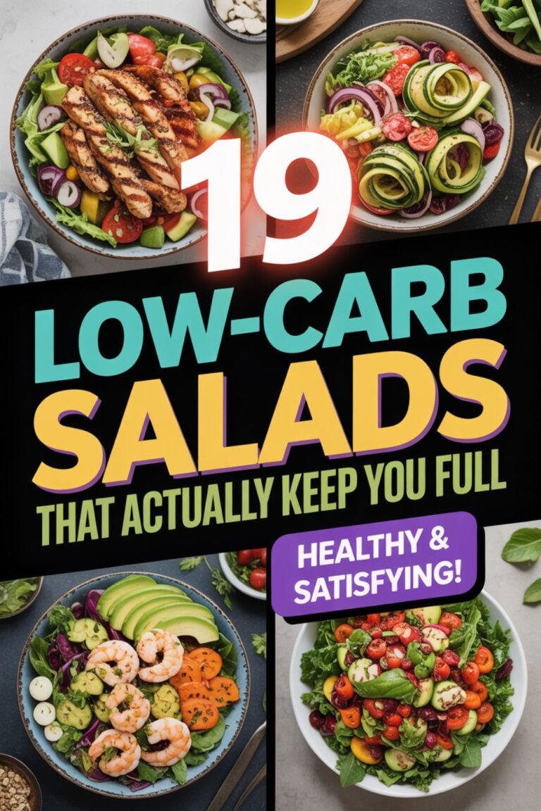 19 Low-Carb Salads That Actually Keep You Full