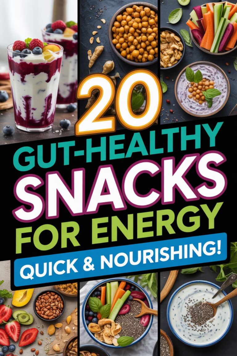 20 Gut-Healthy Snacks for Energy