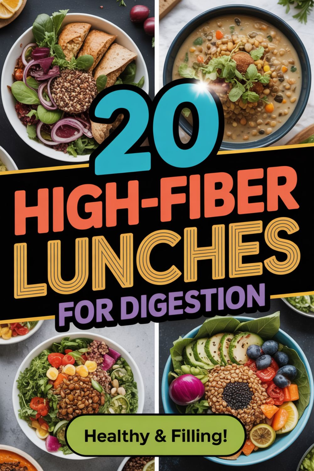 20 High-Fiber Lunches for Digestion 2