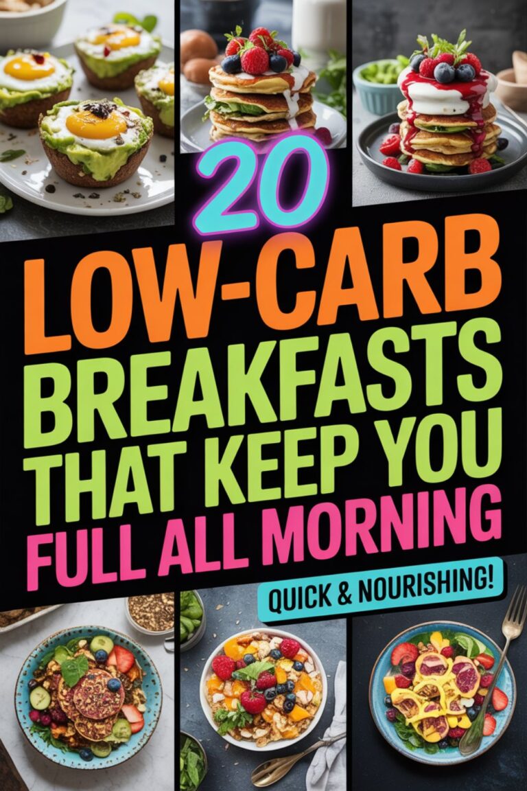 20 Low-Carb Breakfasts That Keep You Full All Morning