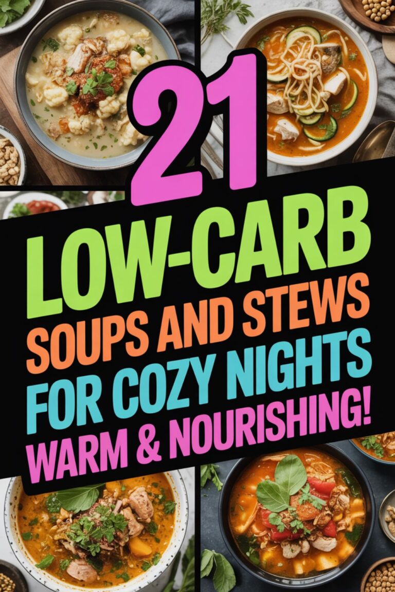 21 Low-Carb Soups and Stews for Cozy Nights