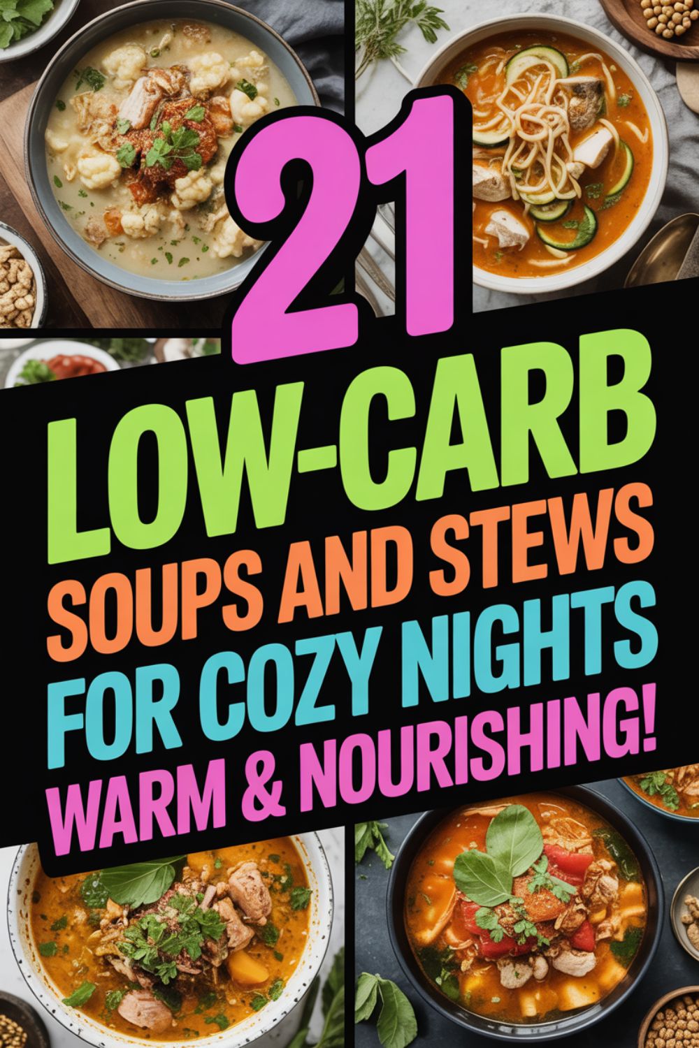 21 Low Carb Soups and Stews for Cozy Nights