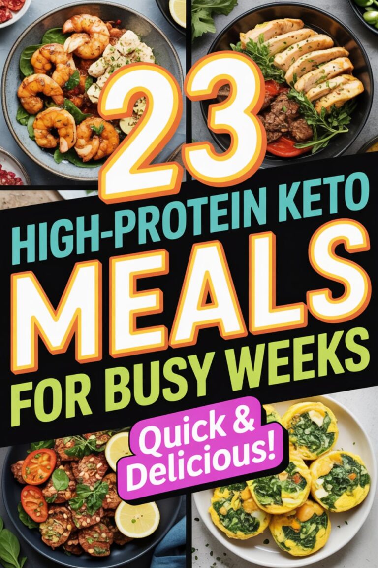 23 High-Protein Keto Meals for Busy Weeks 11 23 High-Protein Keto Meals for Busy Weeks