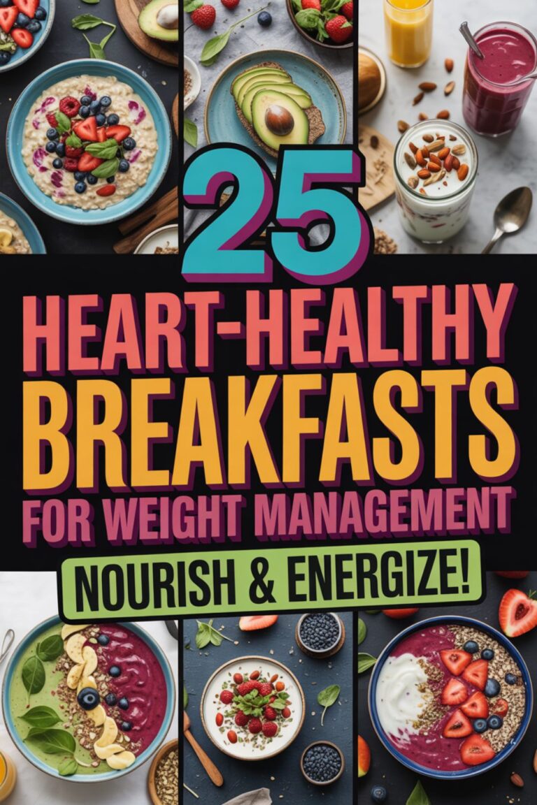 25 Heart-Healthy Breakfasts for Weight Management