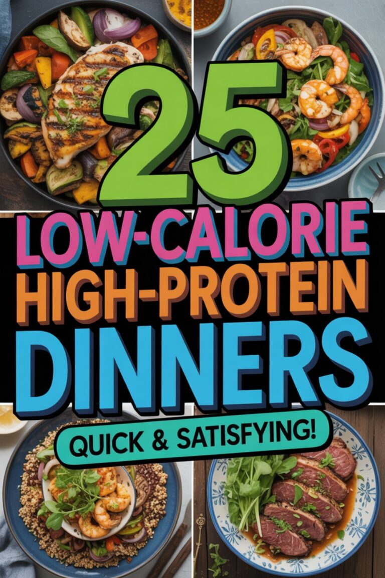 25 Low-Calorie High-Protein Dinners