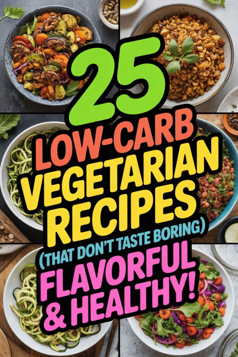 25 Low-Carb Vegetarian Recipes (That Don't Taste Boring) 5 25 Low-Carb Vegetarian Recipes (That Don’t Taste Boring)