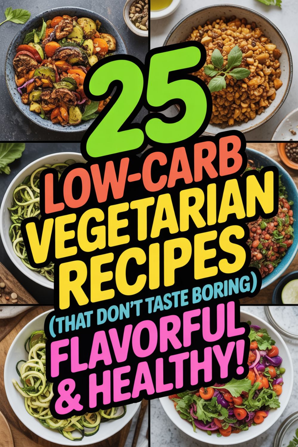 25 Low Carb Vegetarian Recipes That Dont Taste Boring