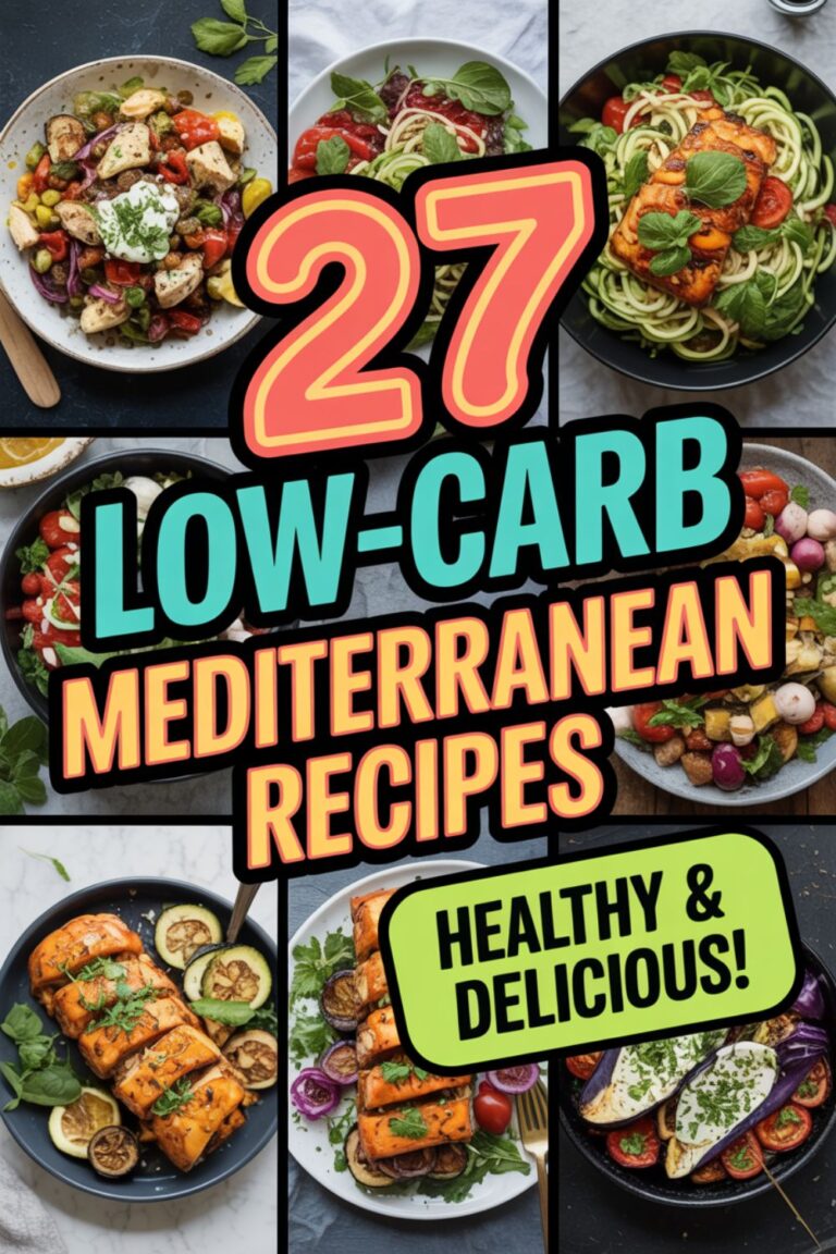 27 Low-Carb Mediterranean Recipes That’ll Make You Forget About Pasta