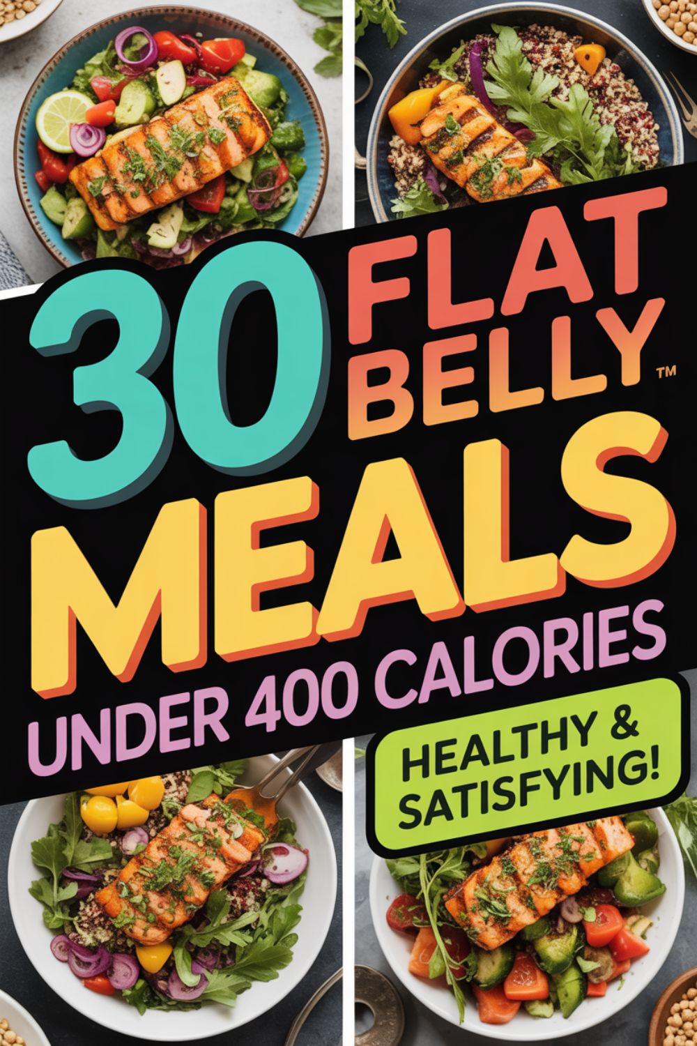 30 Flat Belly Meals Under 400 Calories