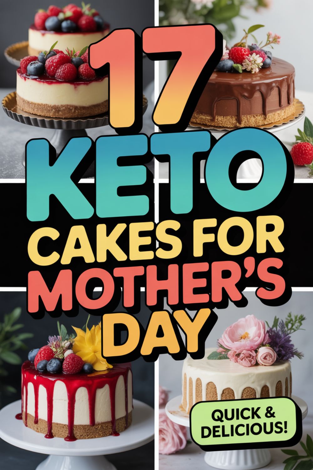 17 Keto Cakes for Mothers Day