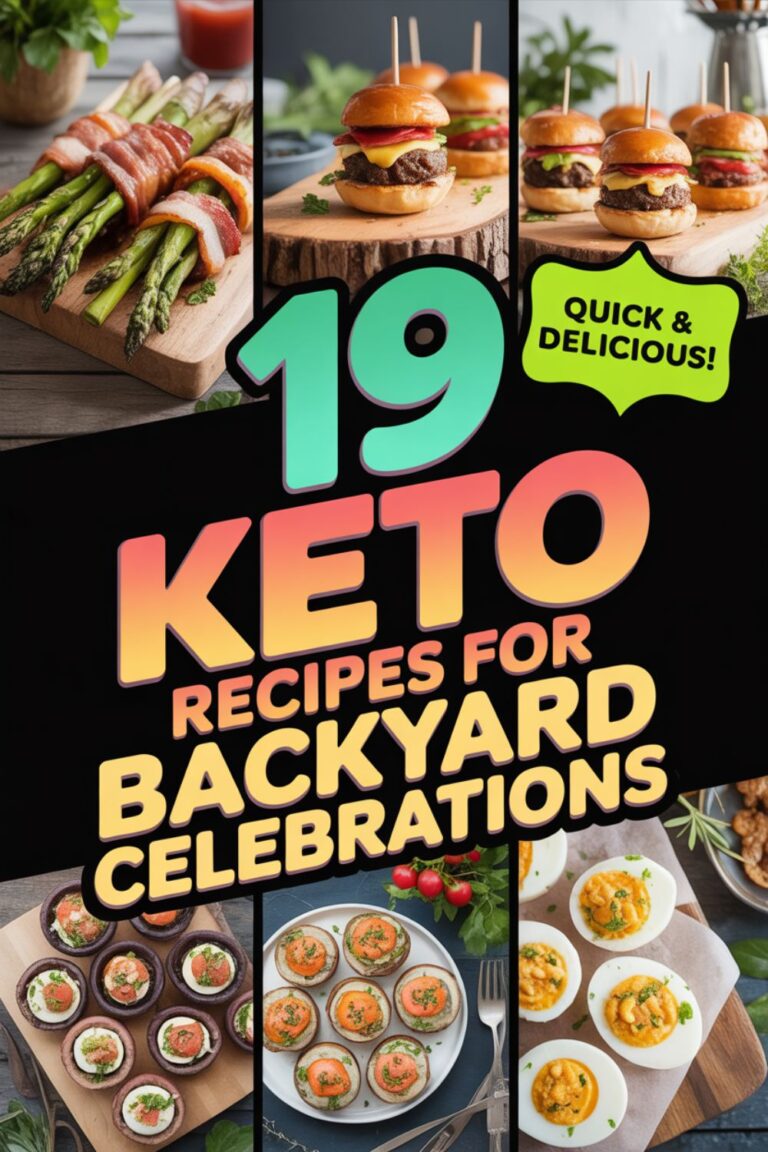 19 Keto Recipes for Backyard Celebrations