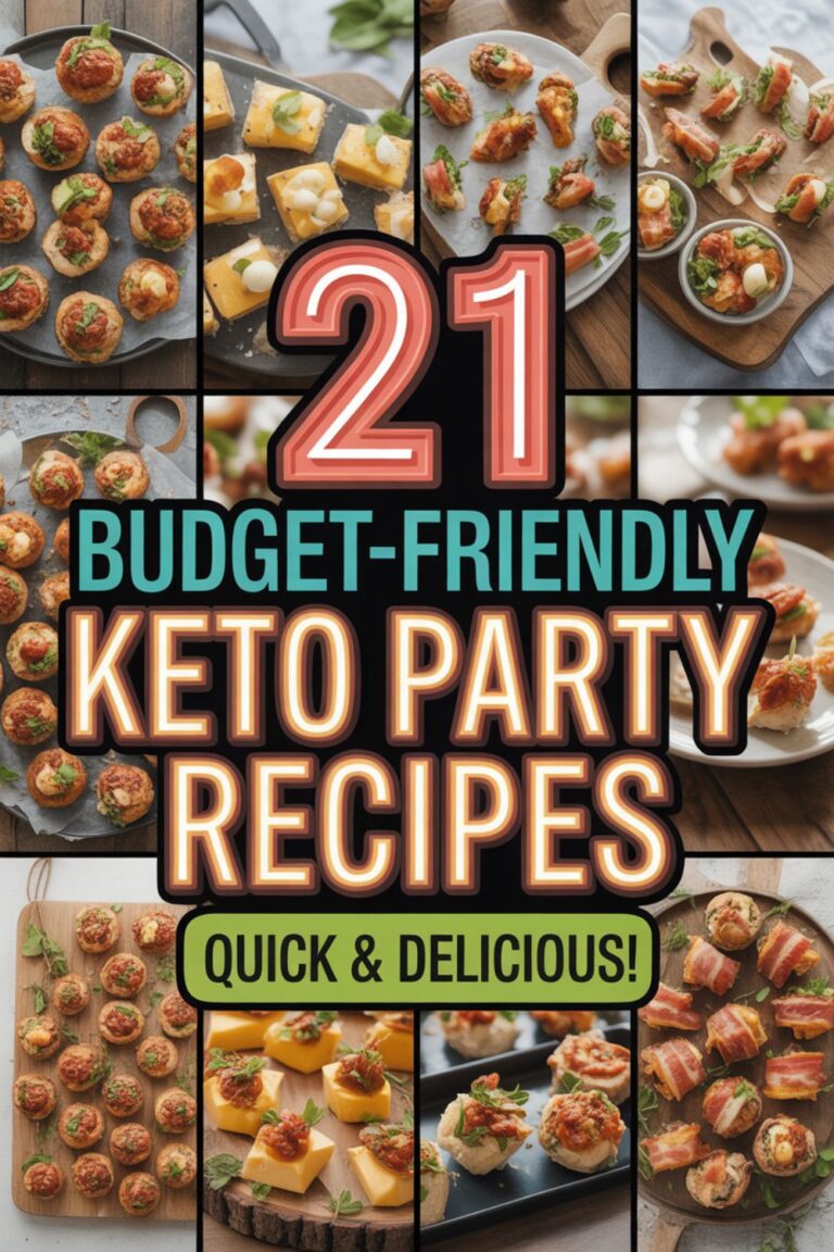21 Budget-Friendly Keto Party Recipes