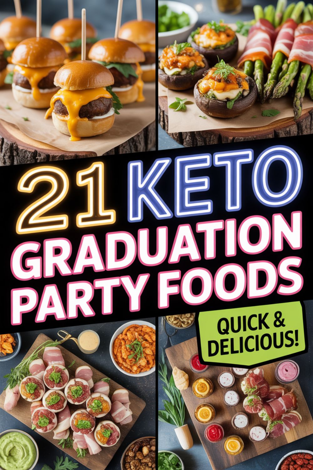 21 Keto Graduation Party Foods