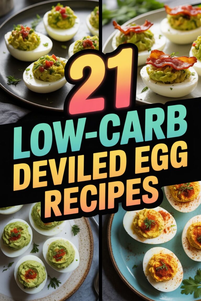 21 Low-Carb Deviled Egg Recipes That Actually Taste Amazing