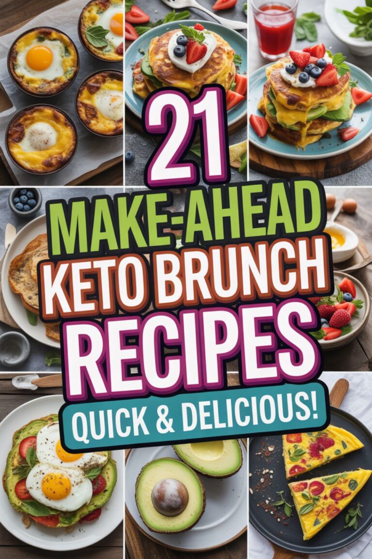 21 Make-Ahead Keto Brunch Recipes