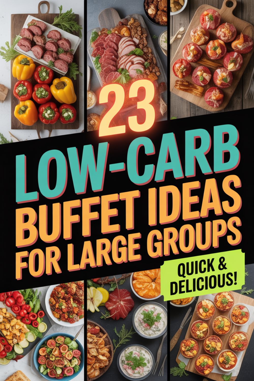 23 Low Carb Buffet Ideas for Large Groups