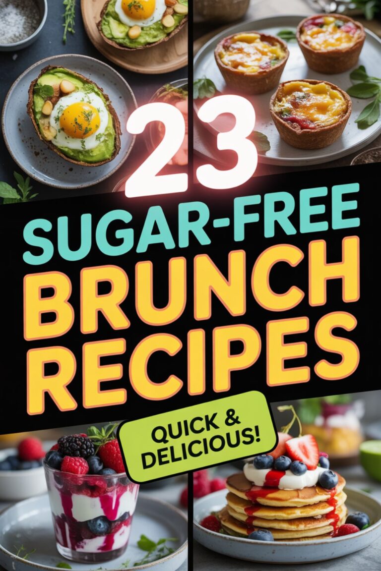 23 Sugar-Free Brunch Recipes That Actually Taste Amazing