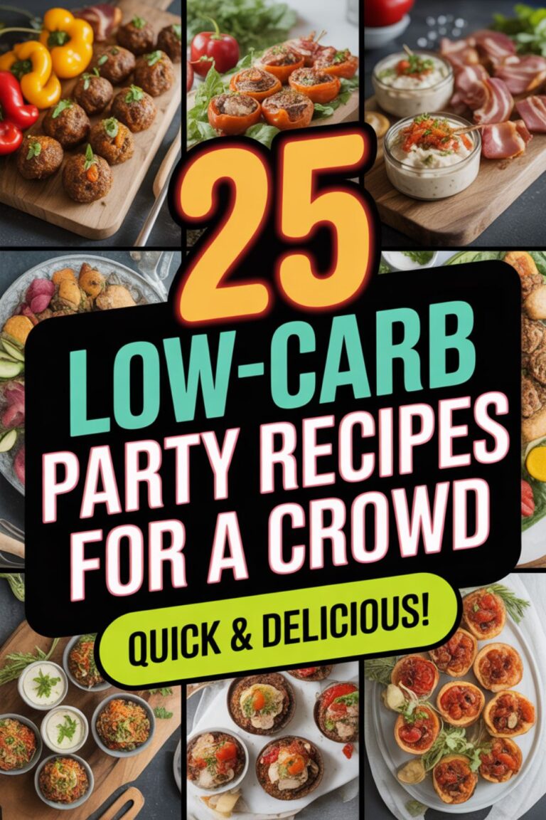 25 Low-Carb Party Recipes for a Crowd