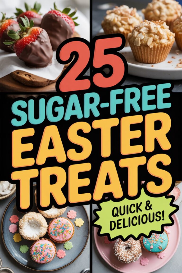 25 Sugar-Free Easter Treats That Actually Taste Amazing