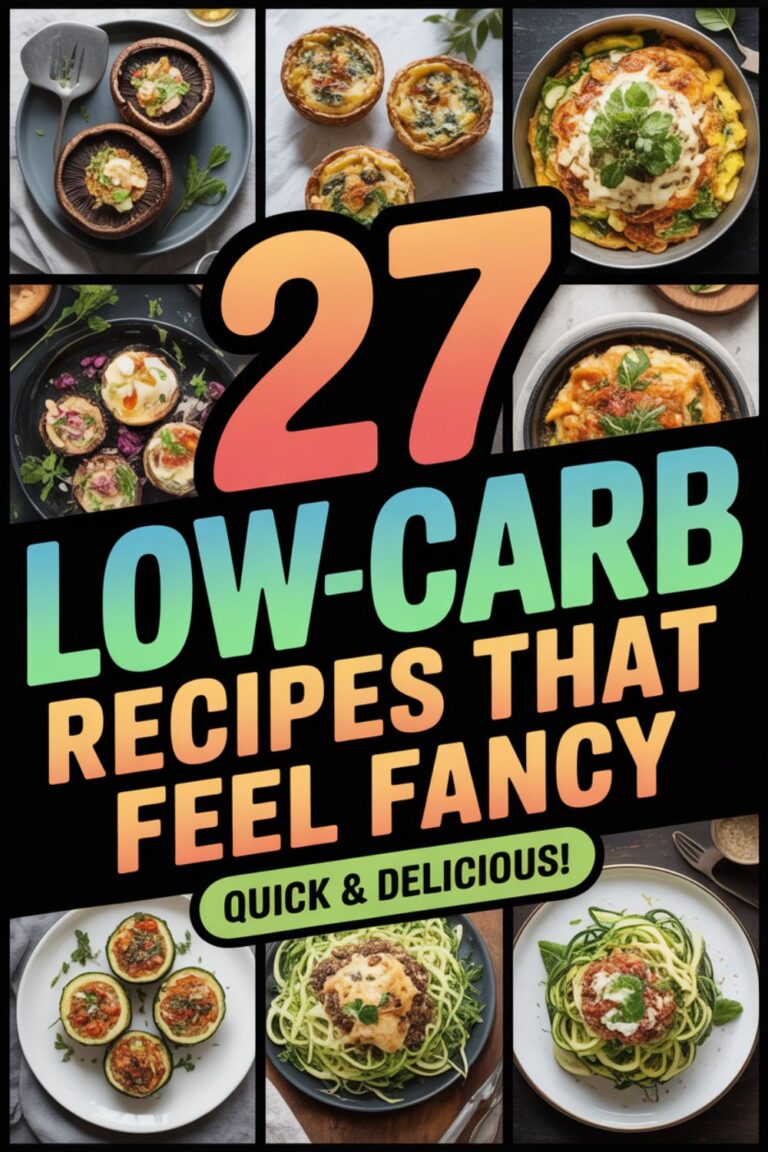 27 Low-Carb Recipes That Feel Fancy