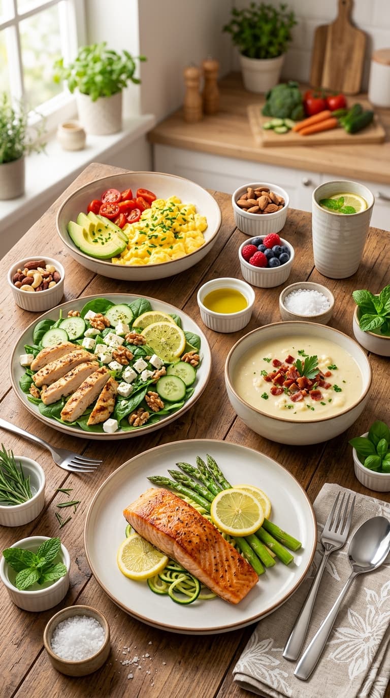 Keto Meal Plan For The Entire Month For Women