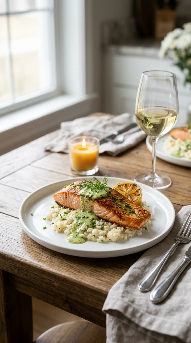 Low-Carb Date Night Dinners — 10 Fancy Recipes (Free Printable)